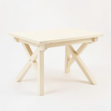Cliff Crest Patio Table - Cream (synthetic illustration; no displayed measurements)