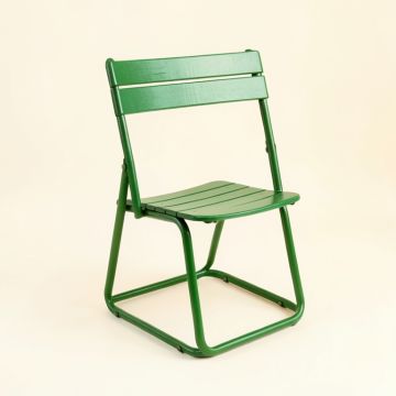 Glen Bridge Folding Outdoor Chair - Green (synthetic illustration; no displayed measurements)