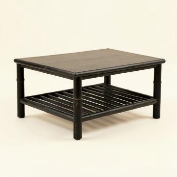 Brook Crossing Coffee Table - Black (synthetic illustration; no displayed measurements)