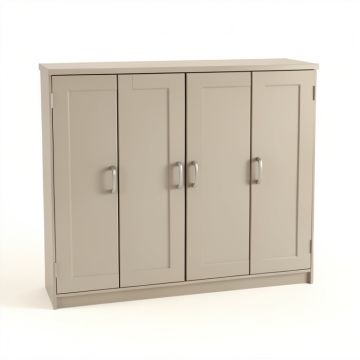 Lockland 4 Door Accent Cabinet (synthetic illustration; no displayed measurements)
