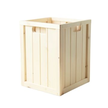 Flint Canyon Closed Outdoor Storage Box - Ivory