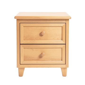 Luray 1 - Drawer Nightstand In Light Brown