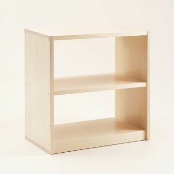 Maple Crest Desktop Shelving Unit - Ivory (synthetic illustration; no displayed measurements)
