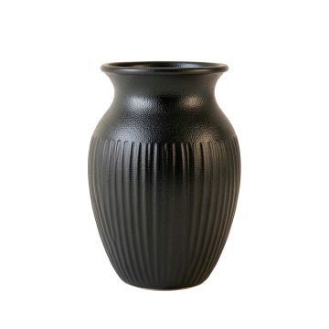 Linden Bridge Empty Decorative Vase - Black