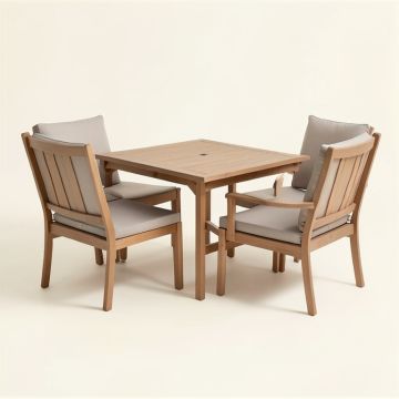 Bolesworth Outdoor 3 Piece Bistro Set With Cushions (synthetic illustration; no displayed measurements)