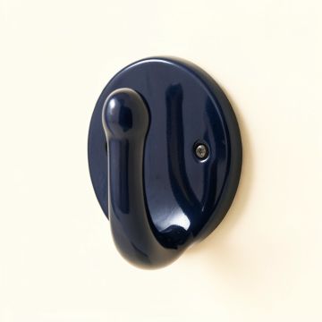 Brook Crossing Wall-Mounted Robe Hook - Navy (synthetic illustration; no displayed measurements)