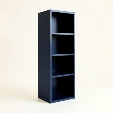 Cedar Crossing Narrow Cubby Tower - Navy (synthetic illustration; no displayed measurements)