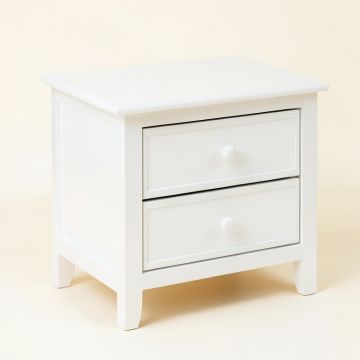 Maple Canyon Nightstand - White (synthetic illustration; no displayed measurements)