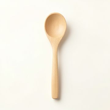 Laurel Arc Cooking Spoon - Beige (synthetic illustration; no displayed measurements)