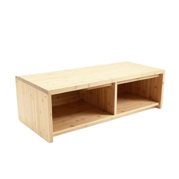 Heath Dale Shoe Storage Bench - Beige
