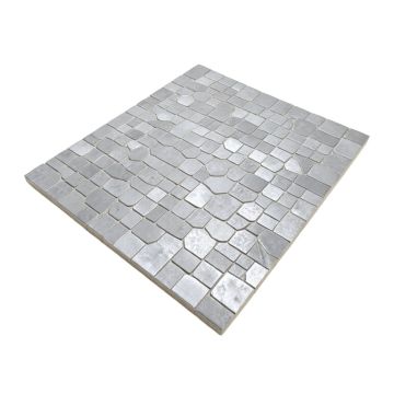 Eden Mosaic Tile Floor & Wall Tile 12 '' X 12 '' Metal Mosaic Tile (synthetic illustration; no displayed measurements)