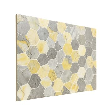 Marble Honeycomb Mosaic Wall & Floor Tile