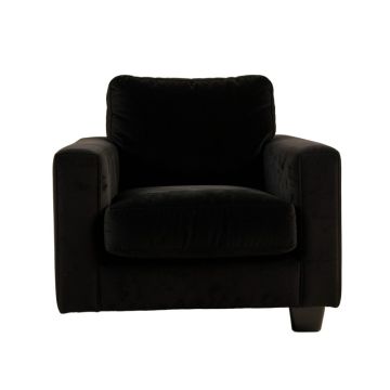 Brook Bend Upholstered Armchair - Black
