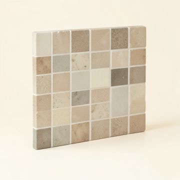 Pharsalia 2 '' X 2 '' Porcelain Grid Mosaic Wall & Floor Tile (synthetic illustration; no displayed measurements)
