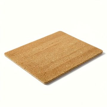 Macalester Natural Coir Welcome 30 In . X 18 In . Non-Slip Outdoor Door Mat (synthetic illustration; no displayed measurements)
