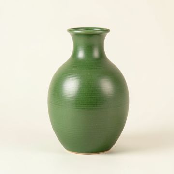 Rowan Arc Empty Decorative Vase - Green (synthetic illustration; no displayed measurements)