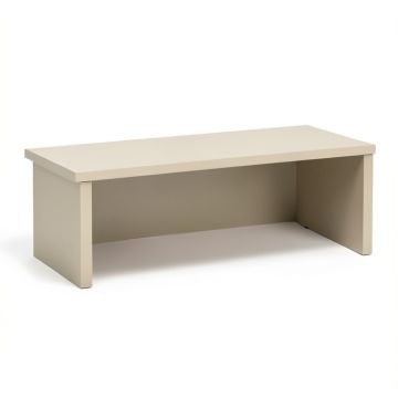 Clay Bridge Desktop Monitor Riser - Beige (synthetic illustration; no displayed measurements)