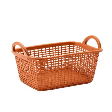 Dawn Branch Empty Storage Basket - Terracotta