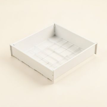Harbor Brook Empty Under-Desk Cable Tray - White (synthetic illustration; no displayed measurements)