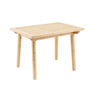 Birch Bend Patio Table - Ivory