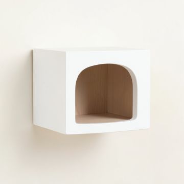 Brook Arc Wall-Mounted Cat Perch (synthetic illustration; no displayed measurements)