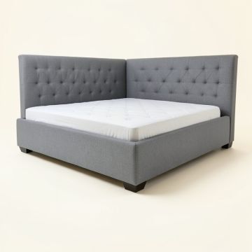Sadler Tufted Upholstered Platform Bed (synthetic illustration; no displayed measurements)
