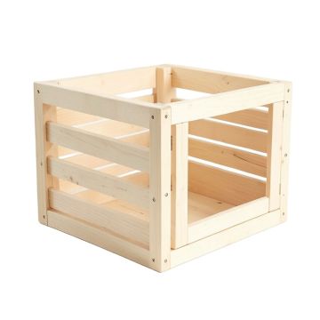 Birch Canyon Empty Furniture-Style Pet Crate - Ivory