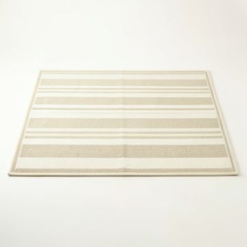Summit Brook Rectangular Outdoor Rug - Cream (synthetic illustration; no displayed measurements)