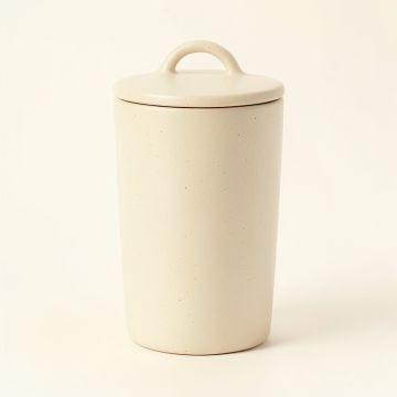 Stone Bridge Storage Canister With Lid - Ivory (synthetic illustration; no displayed measurements)