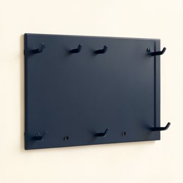 Summit Dale Empty Wall-Mounted Tool Organizer Panel - Navy (synthetic illustration; no displayed measurements)