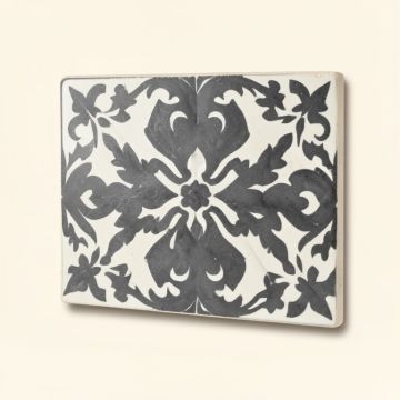Forties 8 '' X 8 '' Ceramic Spanish Wall & Floor Tile (synthetic illustration; no displayed measurements)