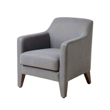 Magni Fabric Remove Arm Chair In Gray