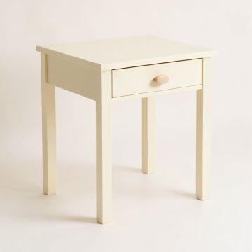 Meadow Canyon Side Table - Cream (synthetic illustration; no displayed measurements)