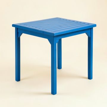 Willow Branch Patio Table - Blue (synthetic illustration; no displayed measurements)
