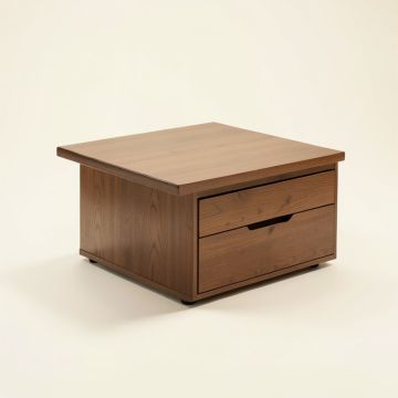 Calorafield Sled Coffee Table With Storage (synthetic illustration; no displayed measurements)