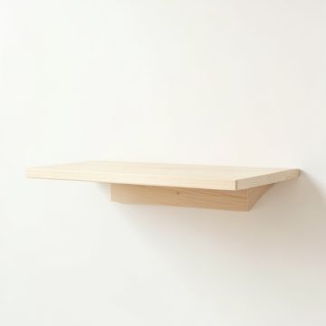 Harbor Branch Wall-Mounted Shelf - Ivory (synthetic illustration; no displayed measurements)