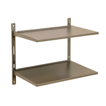 Ava-Victoria 2 Piece Metal Bracket Shelf