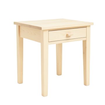 Glen Crest Side Table - Ivory