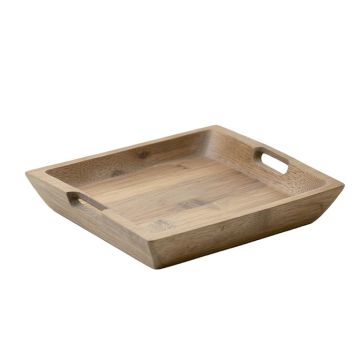 Dune Bend Serving Tray - Gray