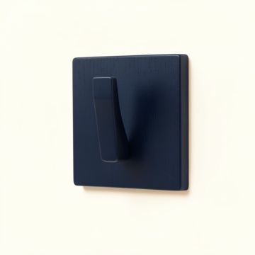 Flint Arc Wall-Mounted Robe Hook - Navy (synthetic illustration; no displayed measurements)