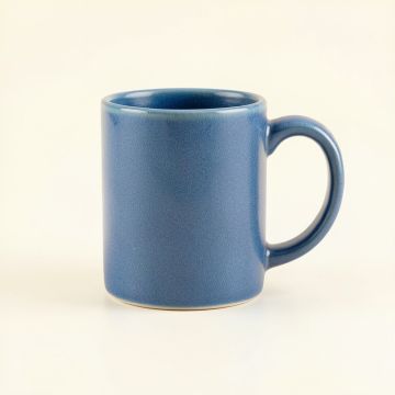 Cliff Crest Ceramic Mug - Blue (synthetic illustration; no displayed measurements)