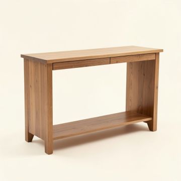 Romeoville 46 '' Solid Wood Console Table (synthetic illustration; no displayed measurements)