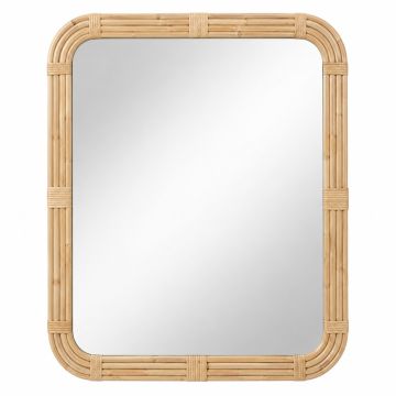 Wren Brook Framed Wall Mirror - Beige