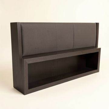 Margarito Bookcase Headboard (synthetic illustration; no displayed measurements)