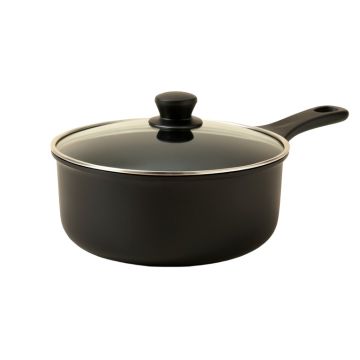 Cook N Home 3 Qt . Non- Stick Sauce Pan With Lid