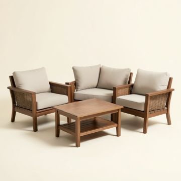 Mangum 3 Piece Conversation Set With Cushions (synthetic illustration; no displayed measurements)