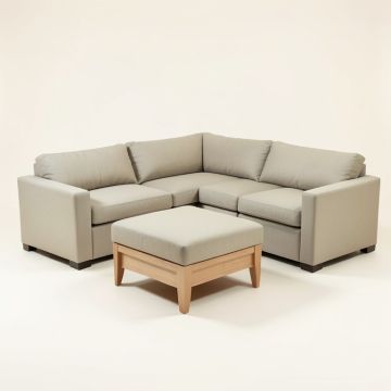 Robesonia 119 '' Wide Reversible Modular Sectional With Ottoman (synthetic illustration; no displayed measurements)