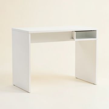 Oak Field Writing Desk - White (synthetic illustration; no displayed measurements)