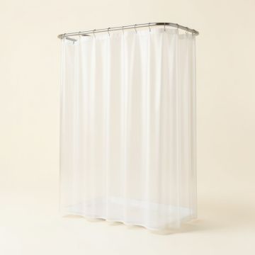Peva Single Shower Curtain Liner (synthetic illustration; no displayed measurements)