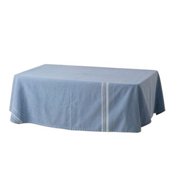Brook Canyon Flat Bed Sheet - Blue